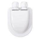 Solar Photovoltaic Plastic Bracket ABS Photovoltaic Car Roof Waterproof Junction Box(White)