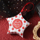 10 PCS S931 Christmas Candy Gift Box(Red Christmas Ball)