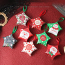 10 PCS S931 Christmas Candy Gift Box(Red Christmas Ball)