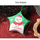 10 PCS S931 Christmas Candy Gift Box(Red Christmas Ball)