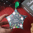 10 PCS S931 Christmas Candy Gift Box(Red Christmas Ball)