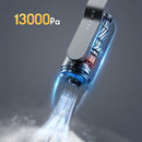 13000 Pa Car Vacuum Cleaner Wireless Handheld Mini Multi-Function UV Sterilization Vacuum Cleaner(Sky Blue )