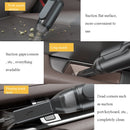 13000 Pa Car Vacuum Cleaner Wireless Handheld Mini Multi-Function UV Sterilization Vacuum Cleaner(Ink Green )