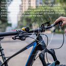 CYCLINGBOX BG-1903 Bike Alarm Anti-Theft Electric Horn 125dB USB Charging Bell(Red)