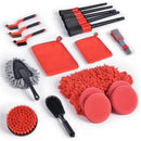 19 in 1 Car Wash Cleaning Brush Electric Drill Brush Head Cleaning Brush Tire Cleaning Brush