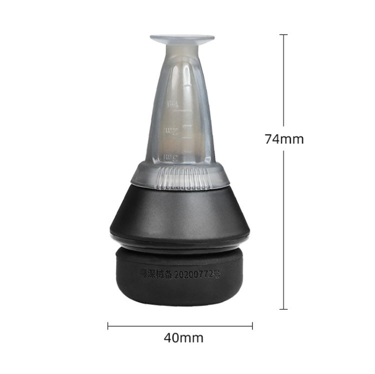 1-5ML Scalp Applicator Liquid Comb For Hair Scalp Treatment Essential Oil Liquid Guiding Comb(Black)