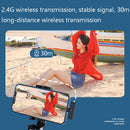 DS01 Outdoor Live Collar Microphone Collar Interview Recording Noise Reduction Wireless Microphone, Specification: 8 Pin (White)
