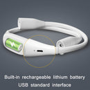 Student Eye Protection Reading LED Neck Hanging Light USB Rechargeable Outdoor Night Running Portable Lightï¼ŒSpecificationï¼š Stepless Dimming(Black)