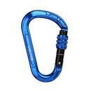 XINDA XD-8123N Outdoor Climbing Equipment Fast Hanging Buckle Carabiner Pear Main Lock HMS Safety Buckle(Blue)