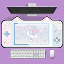 400 x 800 x 3mm Cute Cat Ear Computer Keyboard Desk Pad Mouse Pad(4)