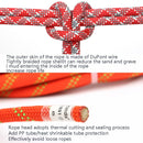 XINDA XD-S9801 Static Rope Outdoor Climbing Rope Speed Down High-Altitude Homework Safety Rope, Length: 2m, Diameter: 11mm (Orange)