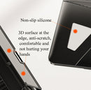 N5 Laptop Stand Portable Double-Layer Multi-Gear Adjustment Heightening Folding Plastic Heat Dissipation Bracket(Elegant Black)