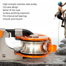 XINDA XD-Q9751 Outdoor Jungle Rope Overhead Crossing Tandem Double Pulley(Orange)