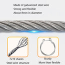 XINDA XD-S9852 Steel Cable Anchor Point Climbing Aerial Work Rescue Steel Wire Rope, Size: 100cm