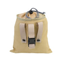 Fruit Picking Storage Bag Outdoor Folding Small Waist Bag(Khaki)