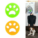 4 Set Washing Machine Pet Hair Remover, Colour: Round(OPP 2 PCS/Set)