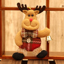 2PCS Christmas Home Decor Hanging Onaments Dolls Christmas Tree Decorations(Elk)
