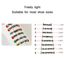 Lazy Non-Tying Silicone Elastic Colored Shoelaces(Color 5)