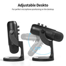 JD-900 USB Condenser Microphone With Monitor(Black And Black Net)