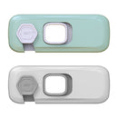 4 PCS Children Anti-pinch Hand-opening Door Safety Lock(Light Gray)