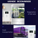 ZHIYANG Aquarium USB Oxygen Pump Fish Tank Oxygenated Air Pump, Specification: ZY-N12 USB Charging