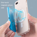 K10 2.4 inch Screen Ultra-Thin Card Magnetic Retro Handheld Game Console Built-in 500 Games(Blue)