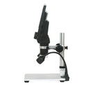 G1200D 7 Inch LCD Screen 1200X Portable Electronic Digital Desktop Stand Microscope(AU Plug Without Battery)
