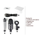 MVD-2 Condenser Microphone Computer USB Recording Desktop Microphone With Tripod