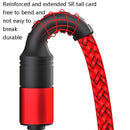 3 in 1 USB to Dual Type-C + Micro USB Quick Charging Sync Data Cable, Output: 3A (Gold)