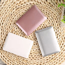 2 PCS Notebook Portable Mirror Desktop Single-sided Mirror(Rose Gold)