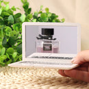 2 PCS Notebook Portable Mirror Desktop Single-sided Mirror(Rose Gold)