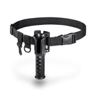 Fishing Rod Waist Belt Rod Holder Fishing Rod Waist Support(28157-B Black)