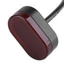 For Xiaomi Mijia M365 Scooter Rear Fending Plate Tail Light Brake Light With Cable & Chip(Black)