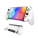 JYS NS218 Multifunctional Game Console Integrated Protective Case With Grip For Switch OLED(White)