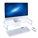 SYC0043 2 PCS Computer Monitor Desktop Increased Acrylic Base