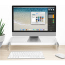 SYC0043 2 PCS Computer Monitor Desktop Increased Acrylic Base