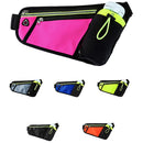 Triangle Sports Running Waist Bag Mobile Phone Water Bottle Bag, Size: 10 inch(Silver Gray)