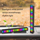 ZHT-YD002 32 Lights RGB Sound Control Music Car Aromatherapy Ambient Light(White)