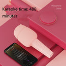 M8 Children Mobile Phone Karaoke Wireless Microphone, Style: Ultimate Version (Green)