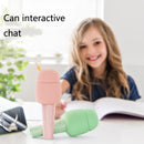 M8 Children Mobile Phone Karaoke Wireless Microphone, Style: Ultimate Version (Green)