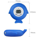 2 PCS Little Fish Baby Bath Electronic Thermometer Bathtub Pool Water Thermometer(Pink)