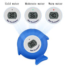 2 PCS Little Fish Baby Bath Electronic Thermometer Bathtub Pool Water Thermometer(Pink)