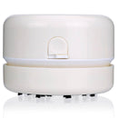 Deli 18880 Desktop Eraser Vacuum Cleaner Small Keyboard Cleaner(White)
