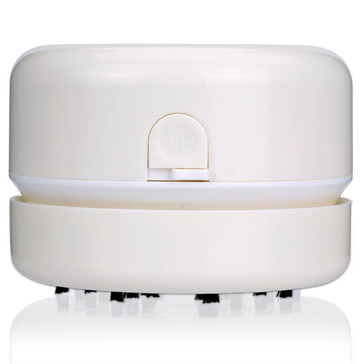 Deli 18880 Desktop Eraser Vacuum Cleaner Small Keyboard Cleaner(White)