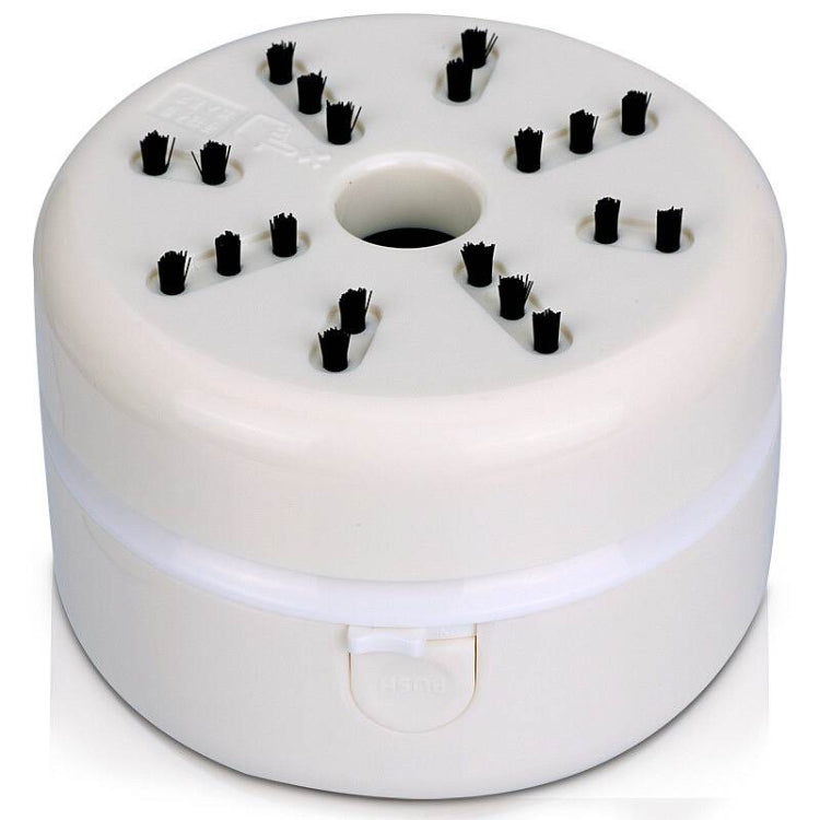 Deli 18880 Desktop Eraser Vacuum Cleaner Small Keyboard Cleaner(White)