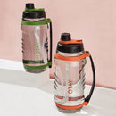 SHOTAY Outdoor Fitness Portable Large Capacity Dtraw Water Cup, Capacity: 3100ml(Orange)