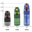 8012 Outdoor Large Capacity Sports Cup Anti-impact Fitness Kettle, Capacity: 720ml (Pearl White)