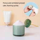 4232 Facial Cleanser Foamer Manual Portable Face Washing Foamer(Transparent Blue)