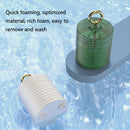 4232 Facial Cleanser Foamer Manual Portable Face Washing Foamer(White)