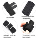 Anti-Slip High-Elastic Fishing Rod Straps And Protective Pole Bag(Black)